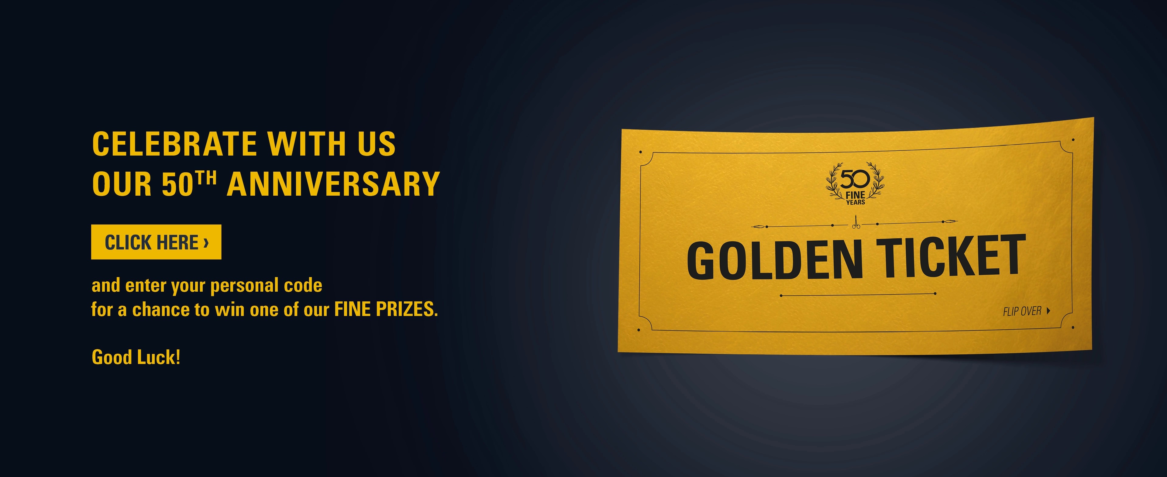 2025 Banner Goldenticket